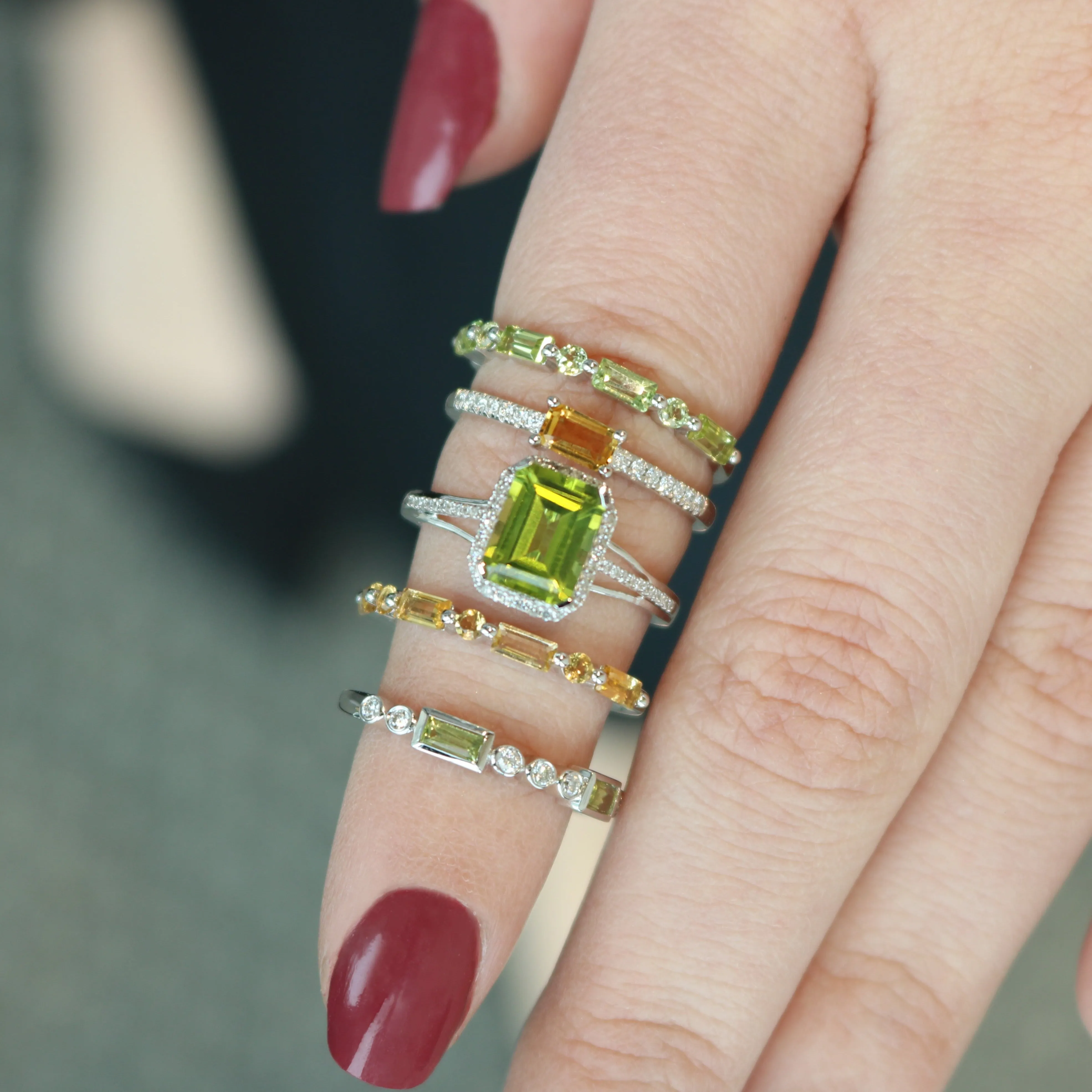 0.57ctw Citrine Ring