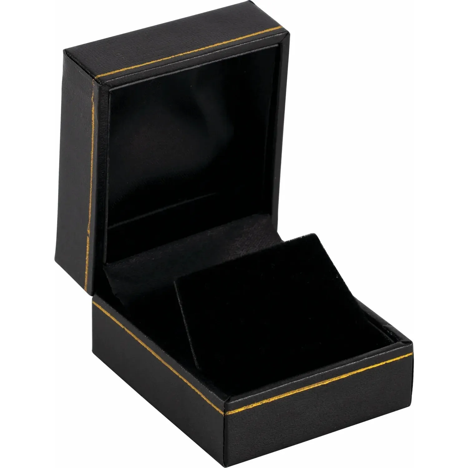 14K Yellow Gold .06 CTW Natural Diamond Stackable Cross Ring