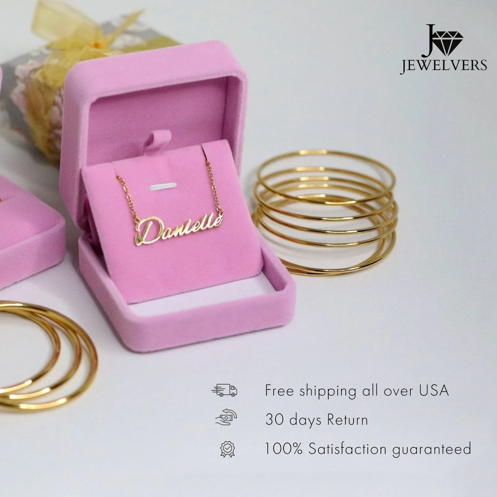 18K Gold-Filled Baguette Tennis Necklace Set
