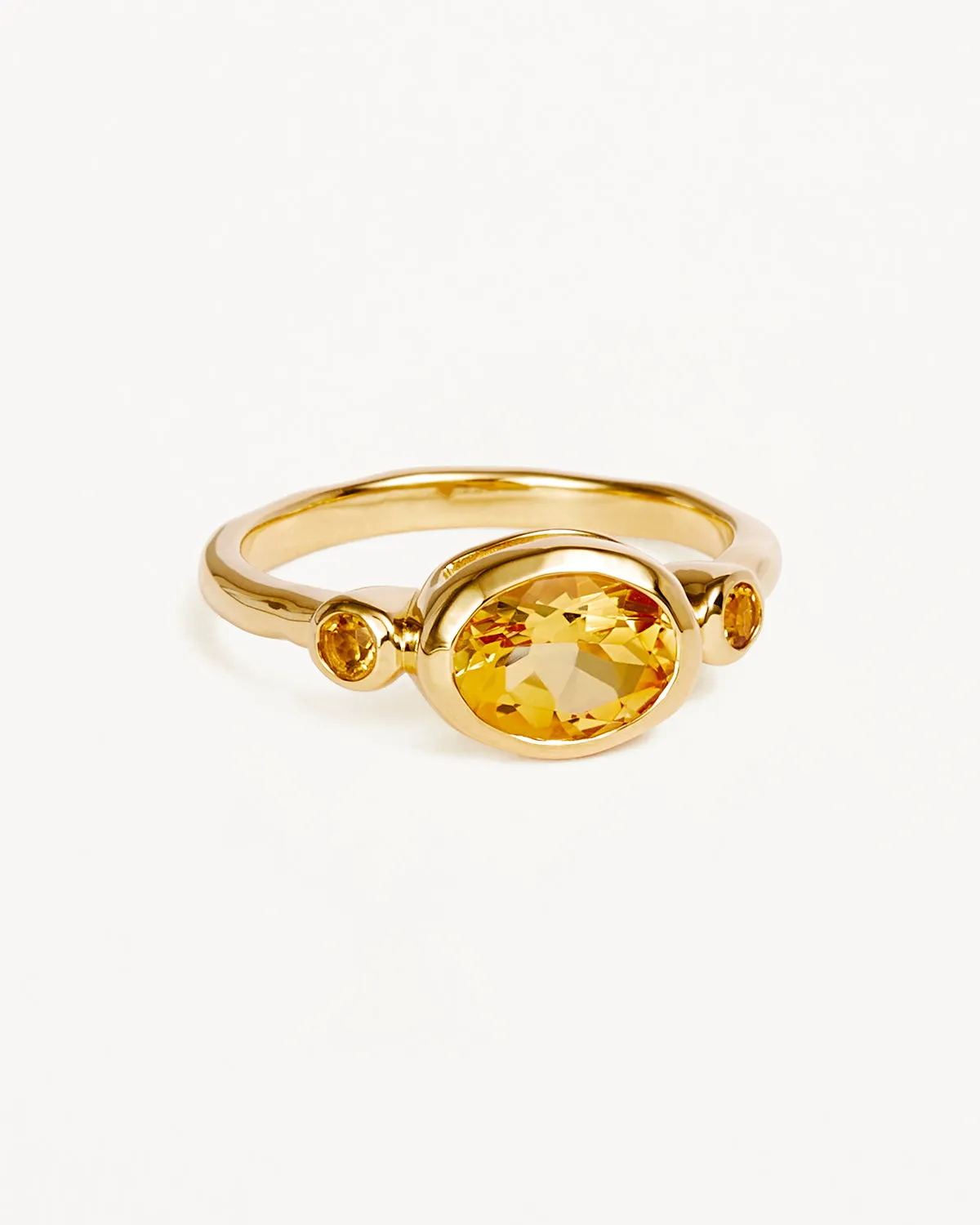 18k Gold Vermeil Radiant Soul Ring - Sun
