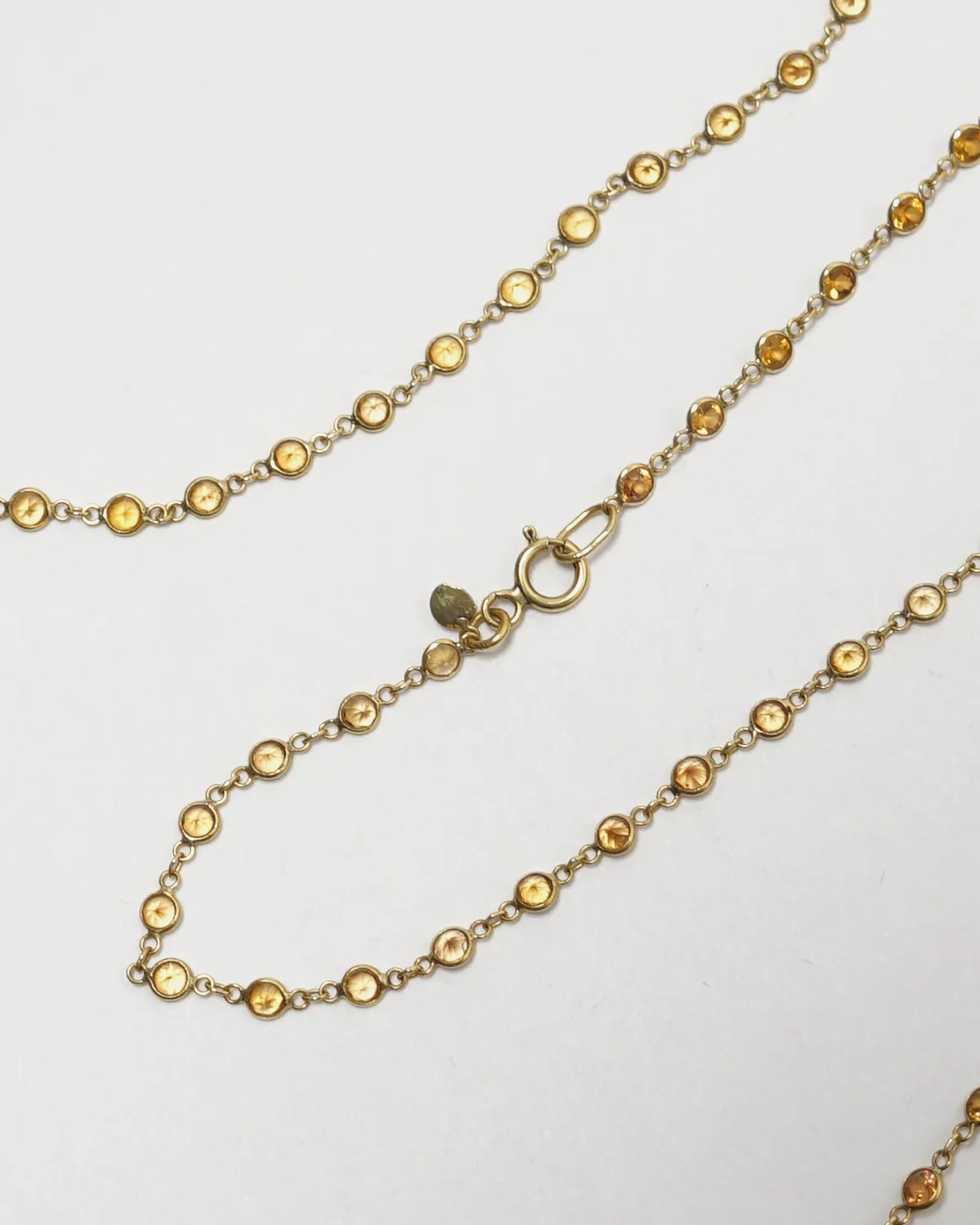 18k Gold x Citrine Necklace