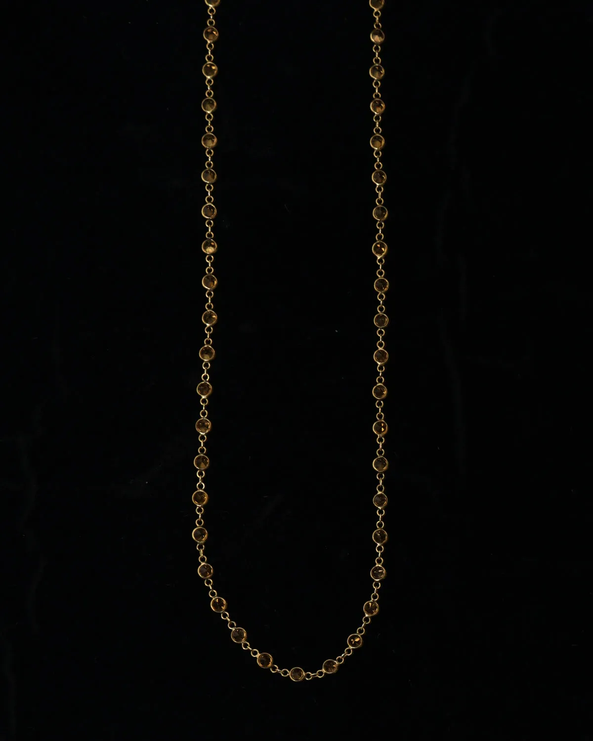18k Gold x Citrine Necklace