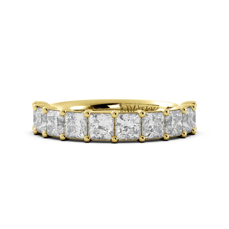 2.50ct tw Princess Cut Diamond Band