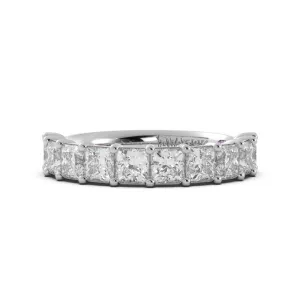 2.50ct tw Princess Cut Diamond Band