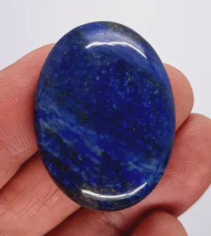 40x30mm Lapis Lazuli Dyed Flat Back Blue Cabochon Gemstone S2102E