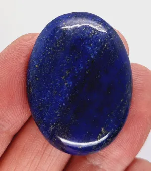 40x30mm Lapis Lazuli Dyed Flat Back Blue Cabochon Gemstone S2102K