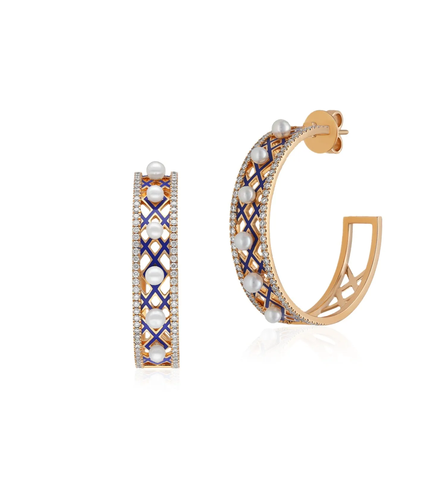 Alma Lapis Maxi Hoops