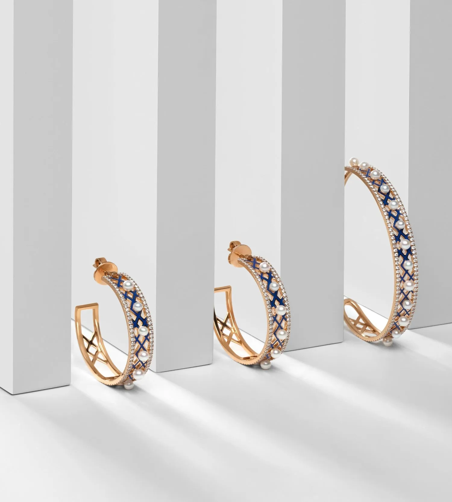 Alma Lapis Maxi Hoops