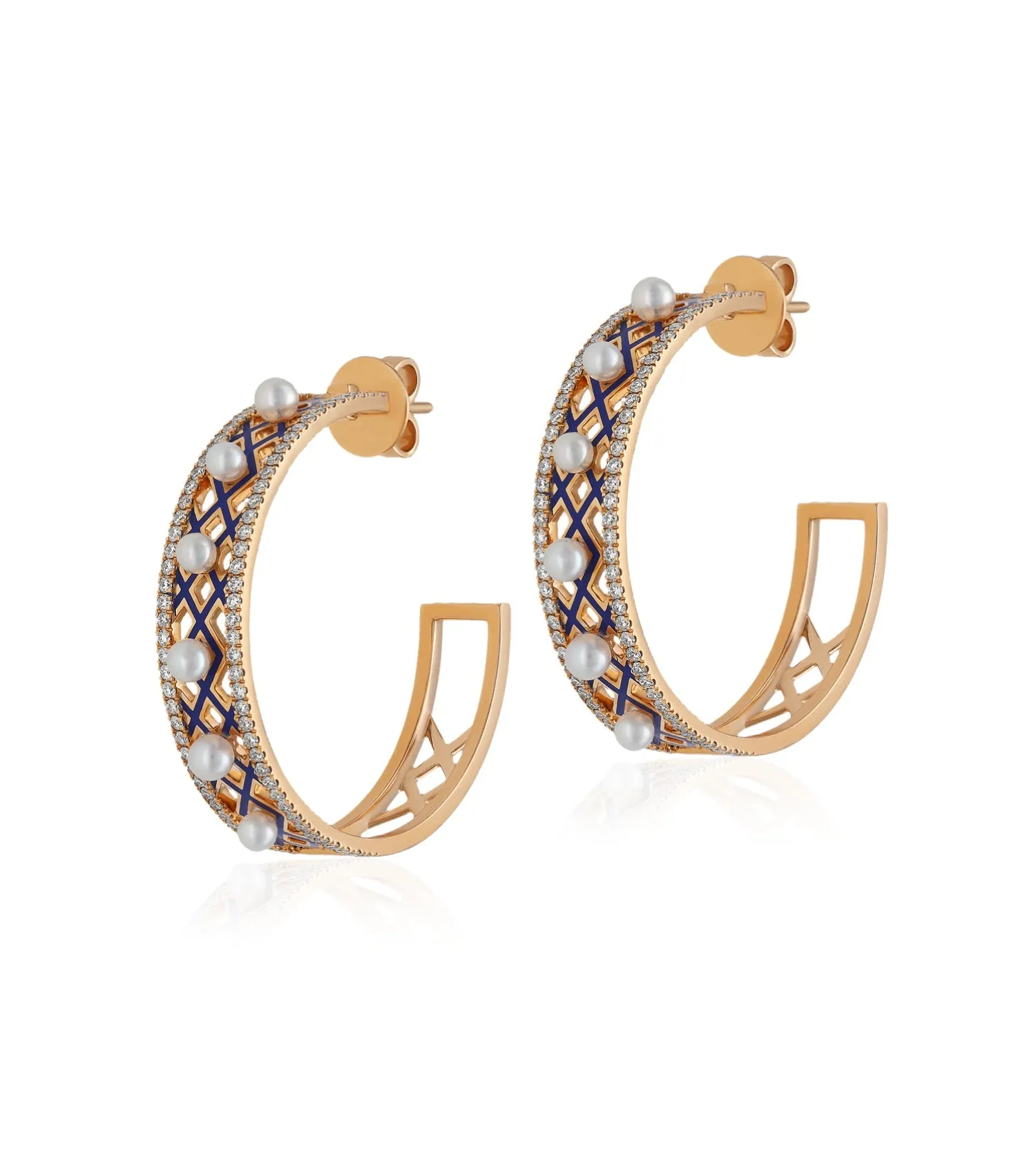 Alma Lapis Maxi Hoops