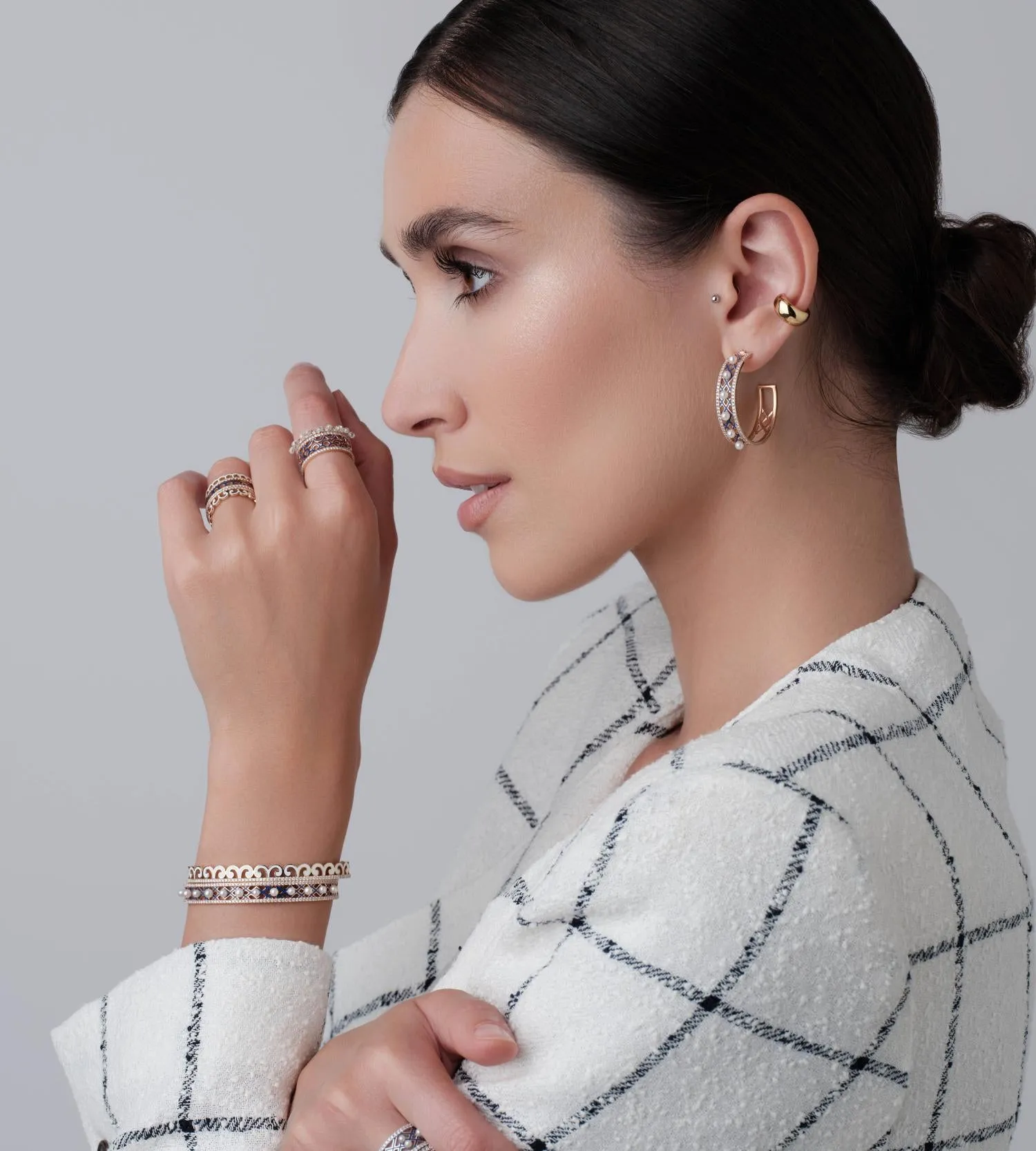 Alma Lapis Maxi Hoops