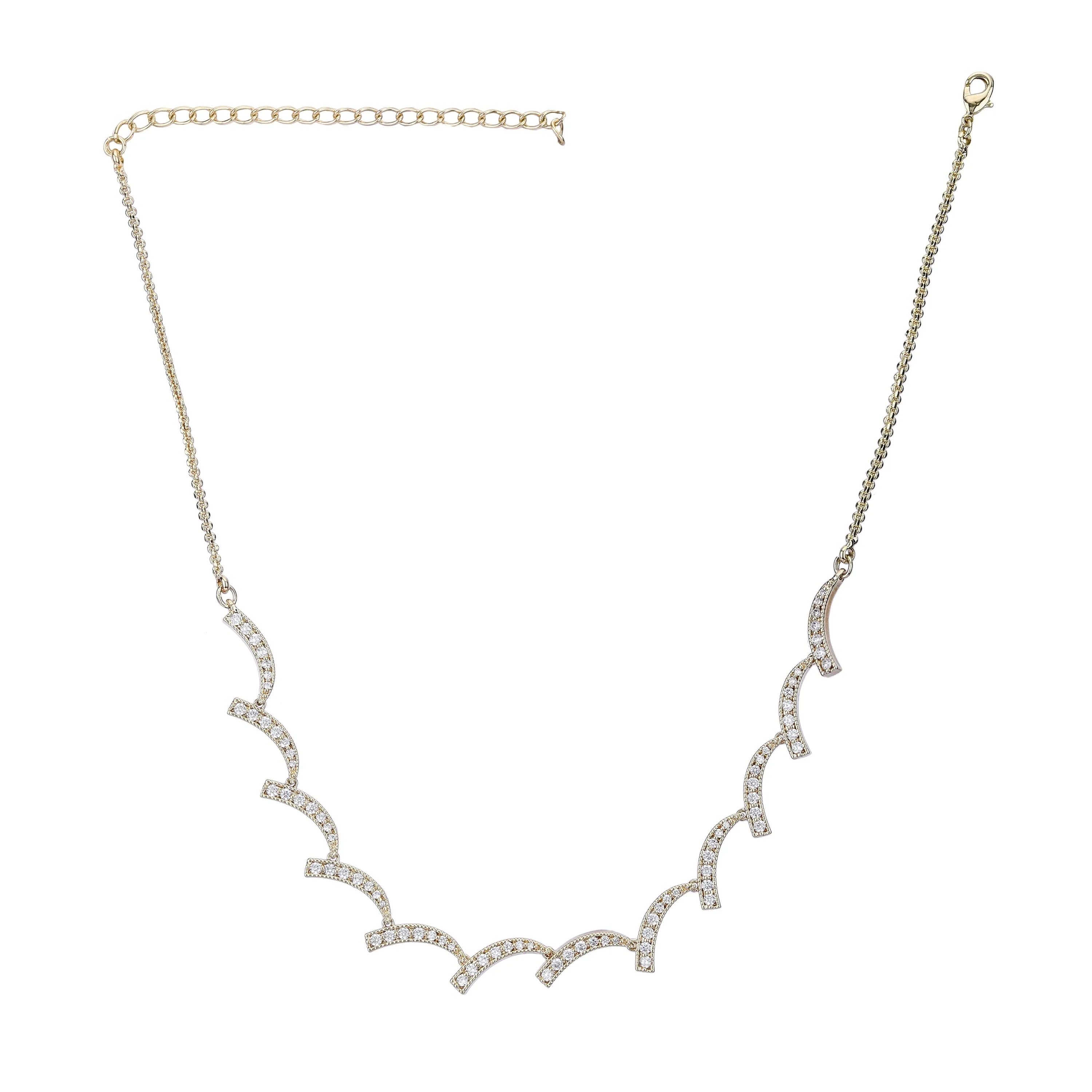 Beena Zircon Necklace Set
