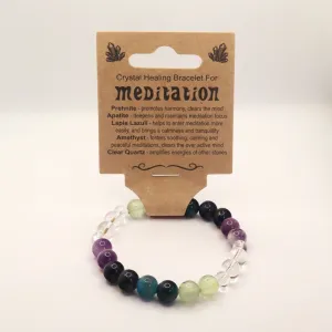 Bracelet Crystal Healing Meditation