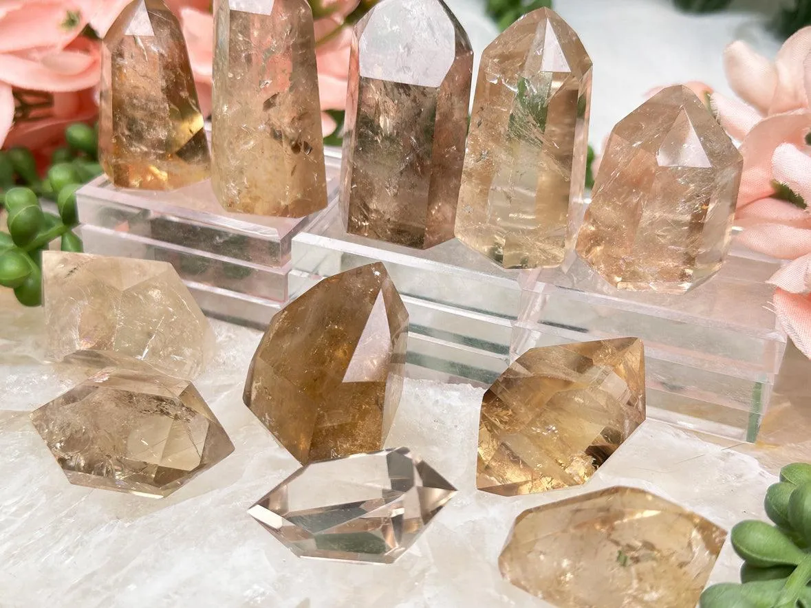 Brazil Citrine Points