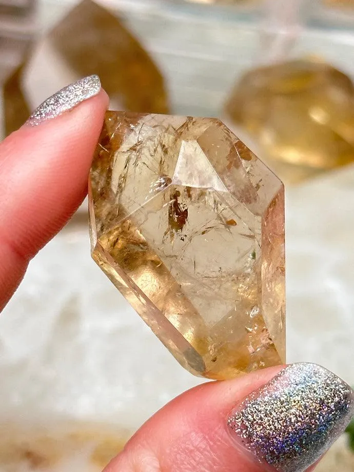 Brazil Citrine Points