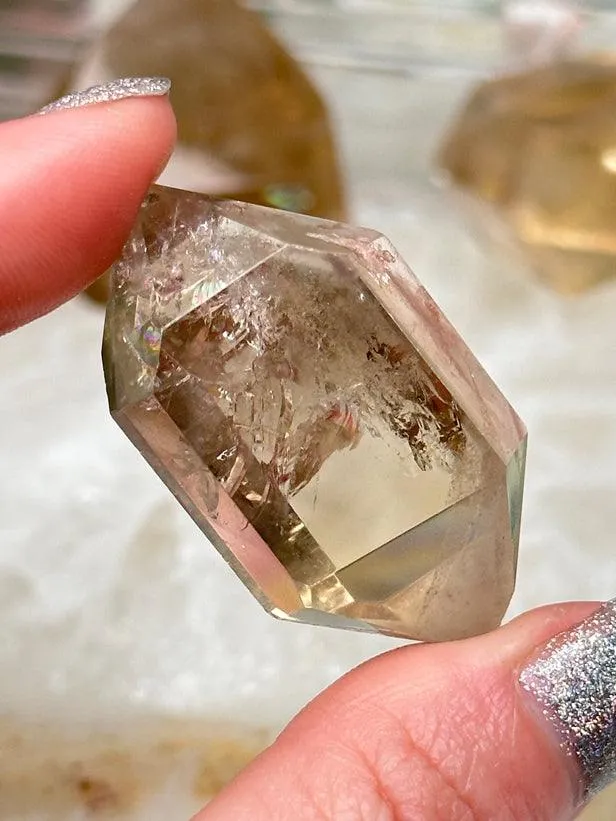 Brazil Citrine Points