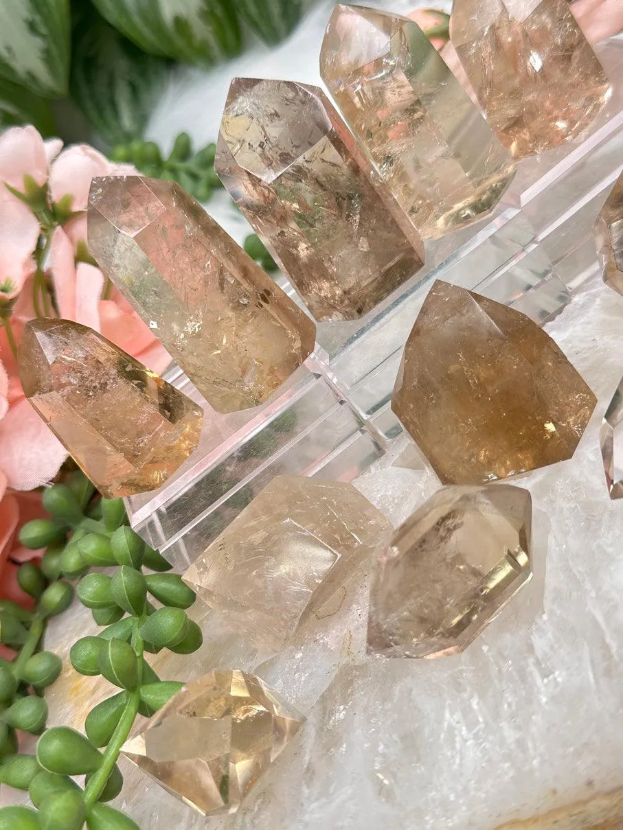 Brazil Citrine Points