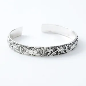 Butterfly and Floral Cuff