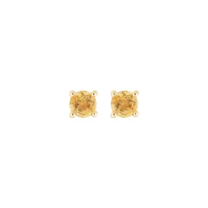 Citrine Birthstone Earrings