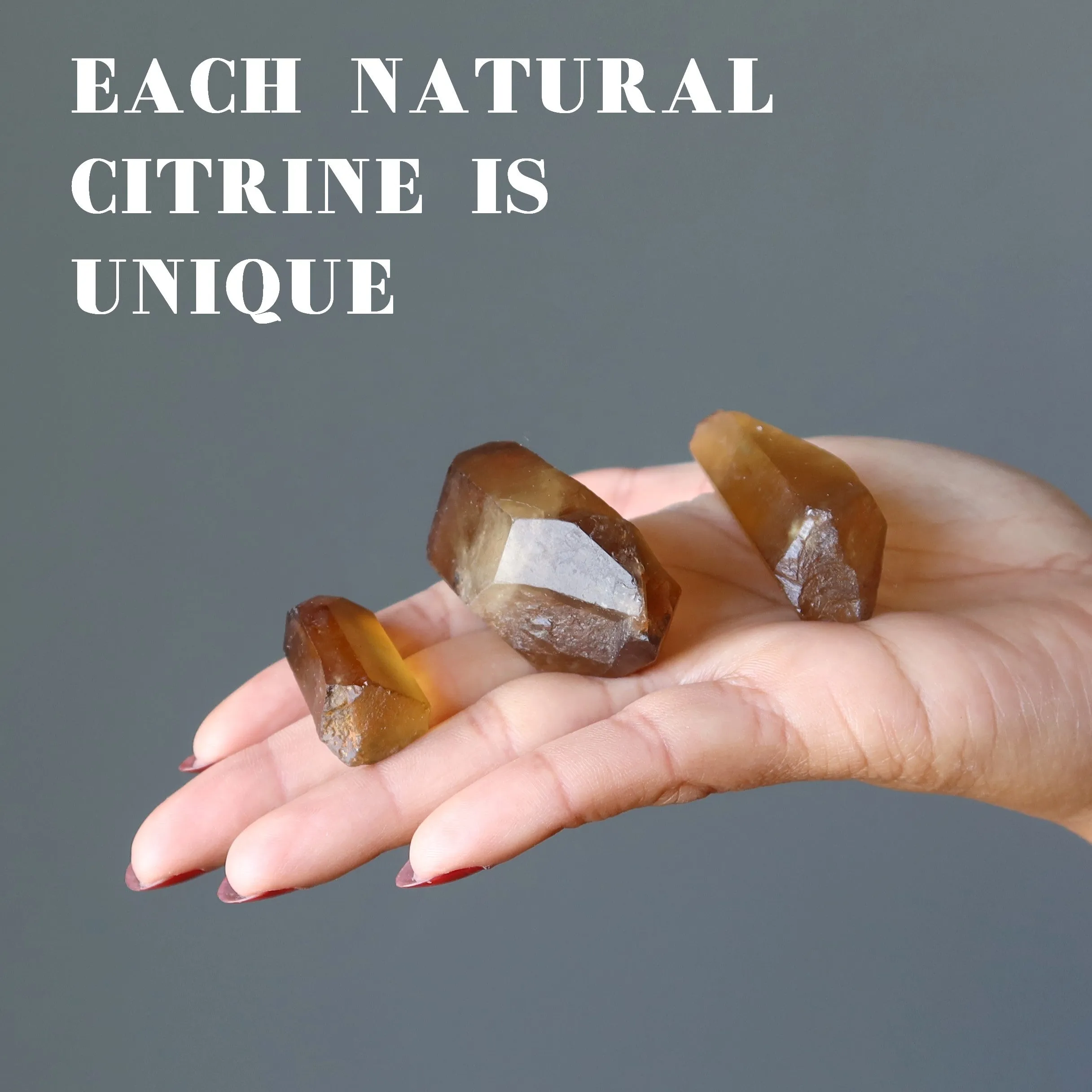 Citrine Raw Crystal Untreated Point