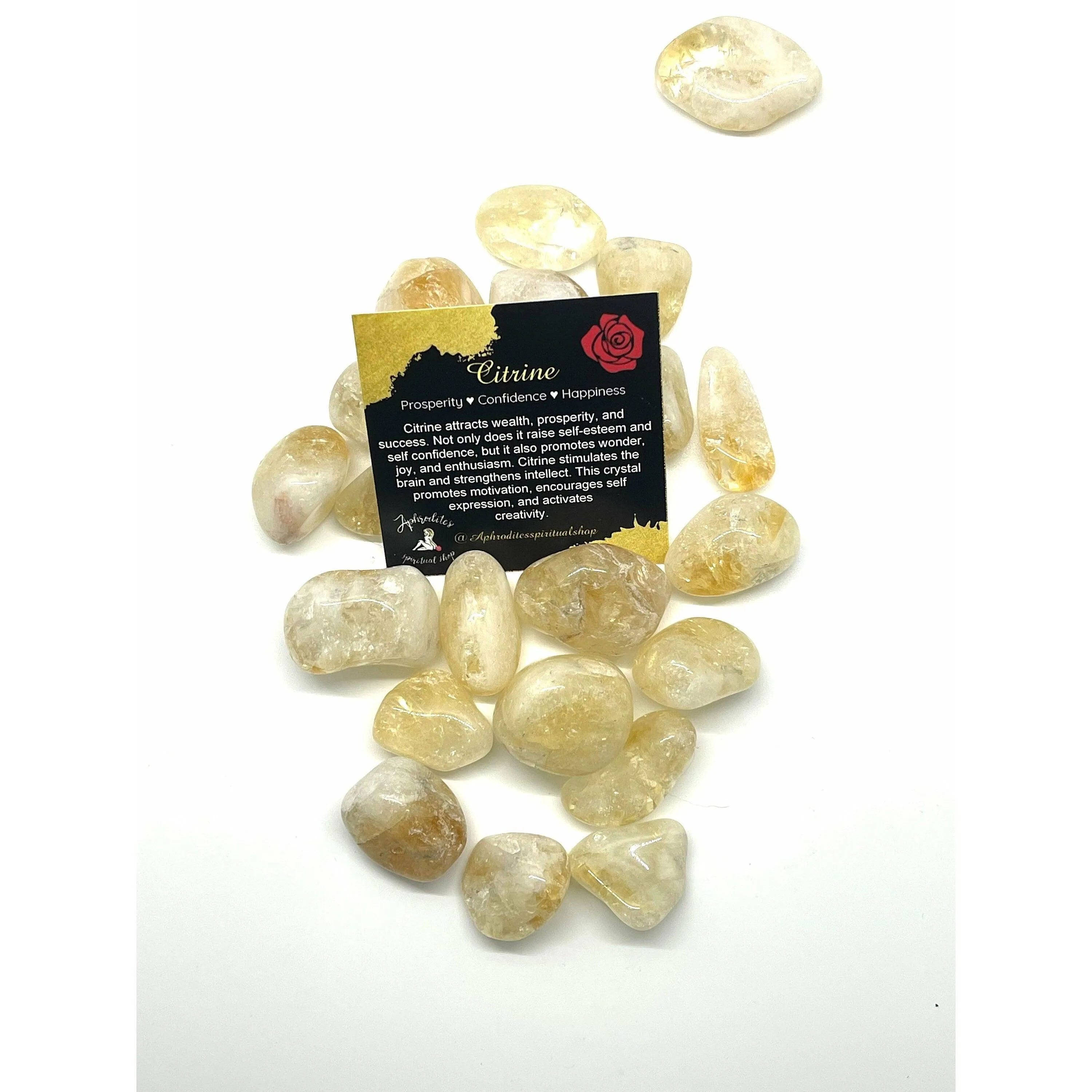 Citrine Tumbled Stone