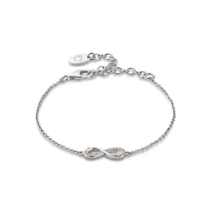 Clogau Sterling Silver Tree Of Life Infinity Bracelet