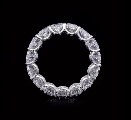 Eternity Band 18k White Gold with 0.50 Diamond