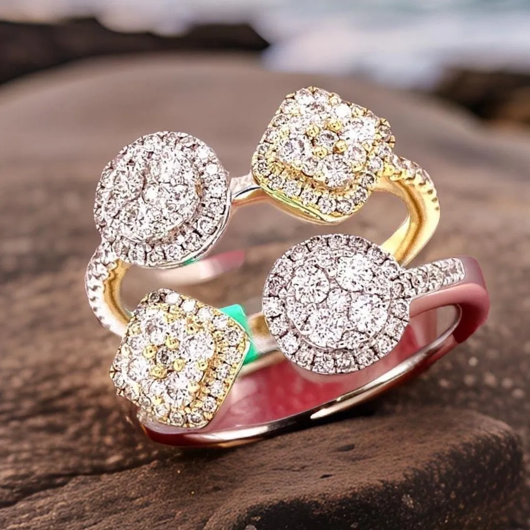 Fashionista 1.15 cttw Diamond Ring 03974