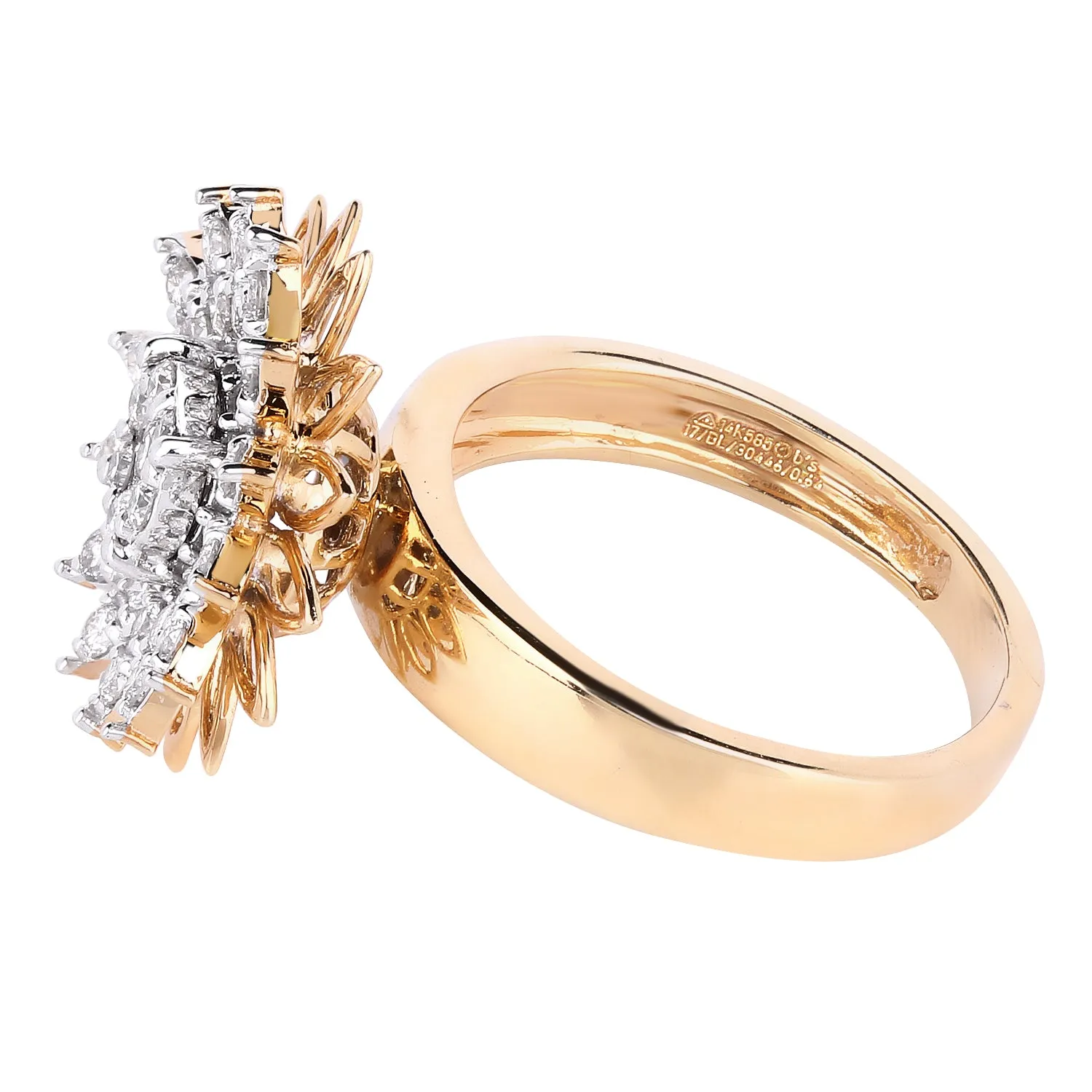 Floral Cocktail Ring For Women : IJLR-1314