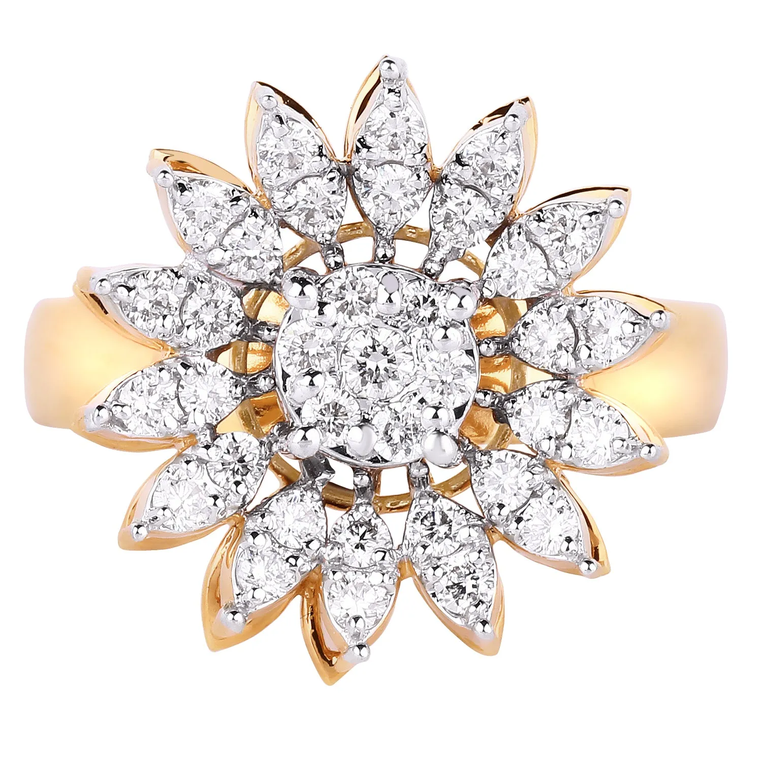 Floral Cocktail Ring For Women : IJLR-1314