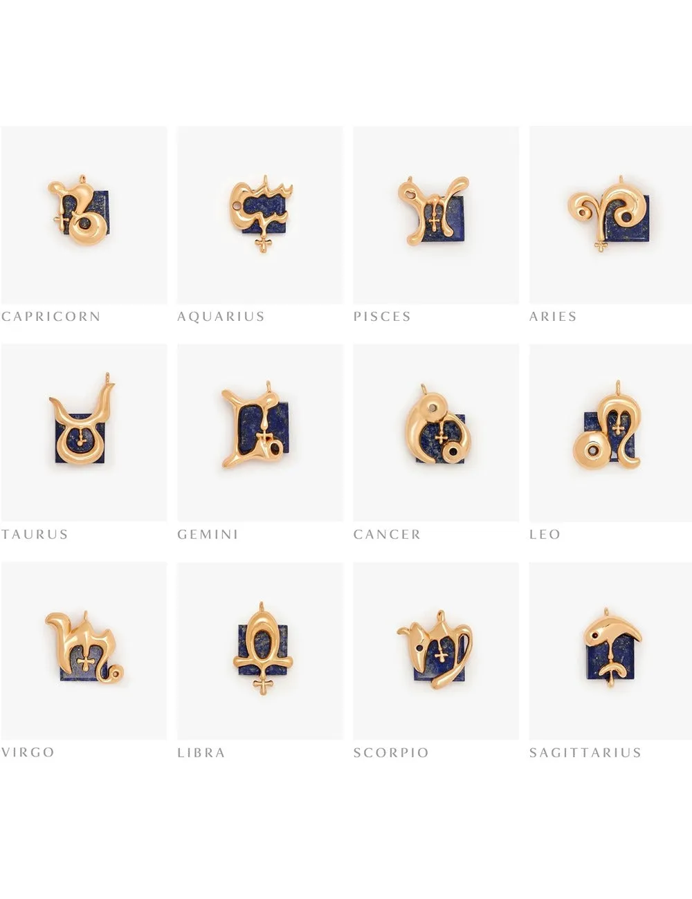 Gemini Zodiac Studs