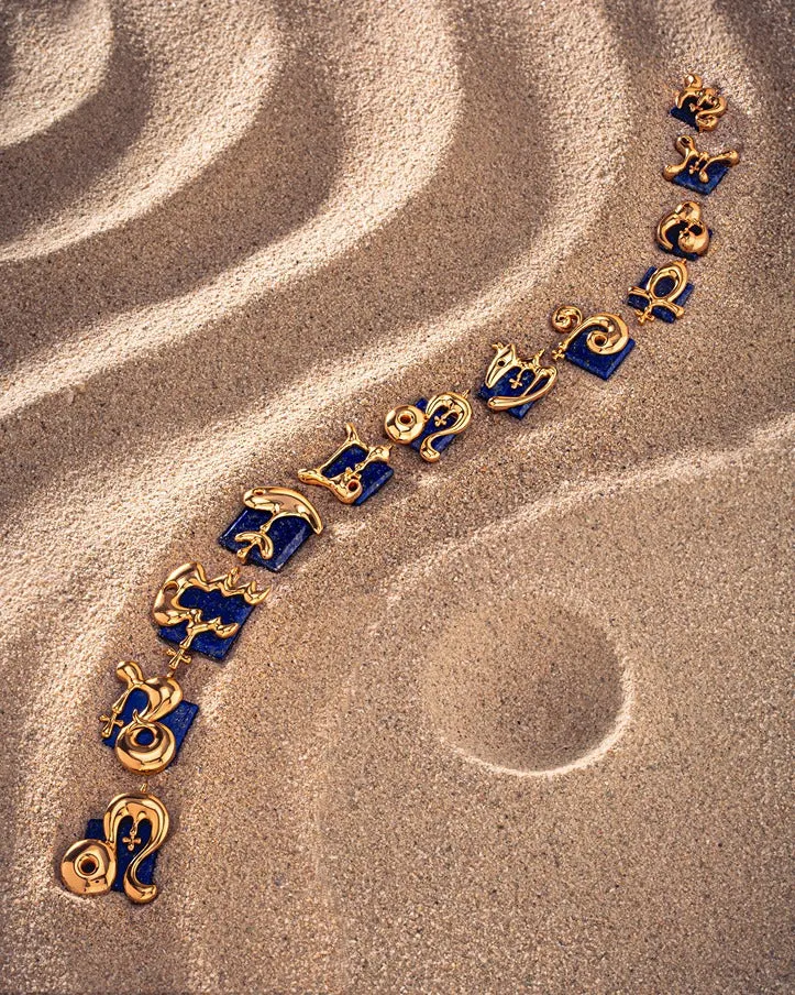 Gemini Zodiac Studs