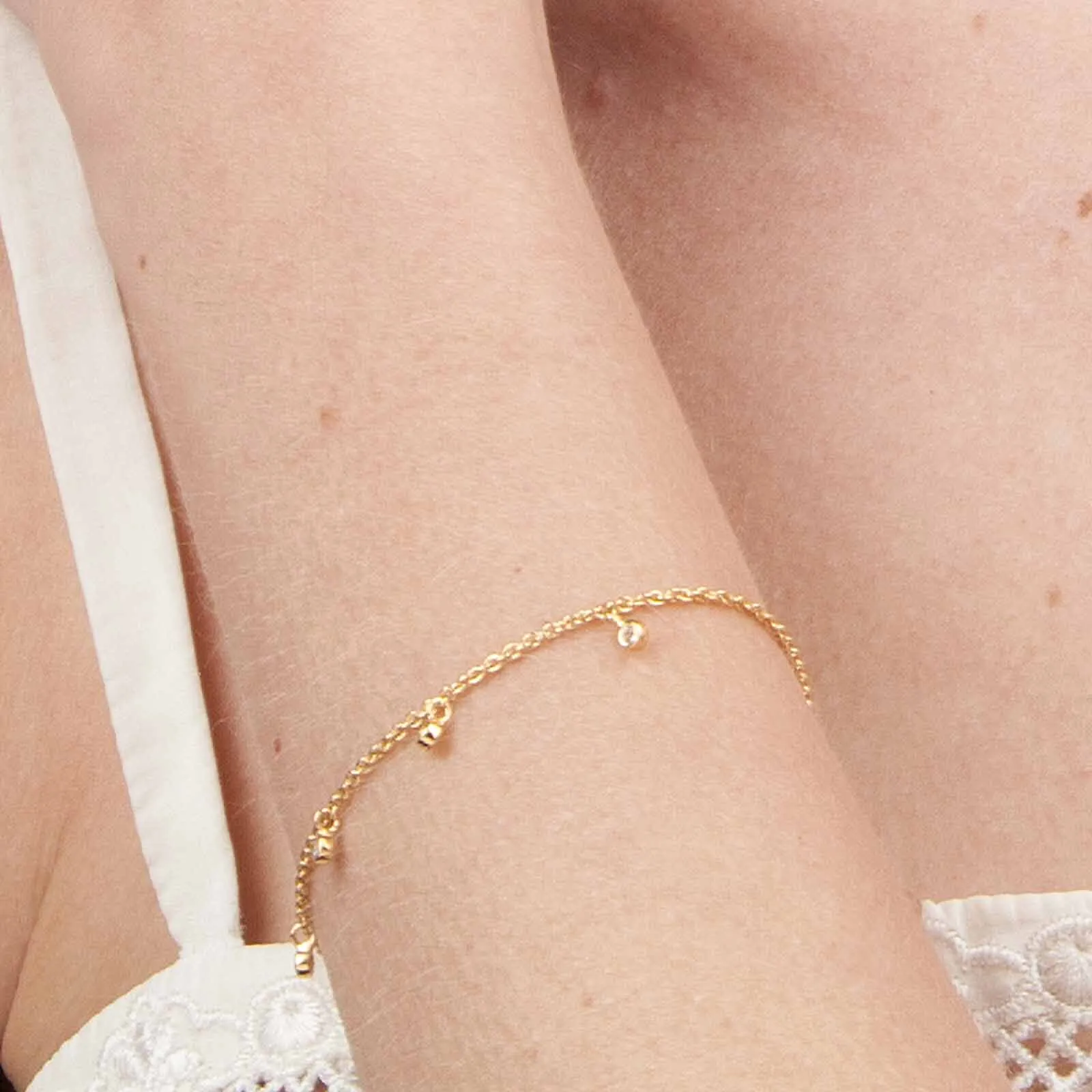 Gold Topaz Bracelet