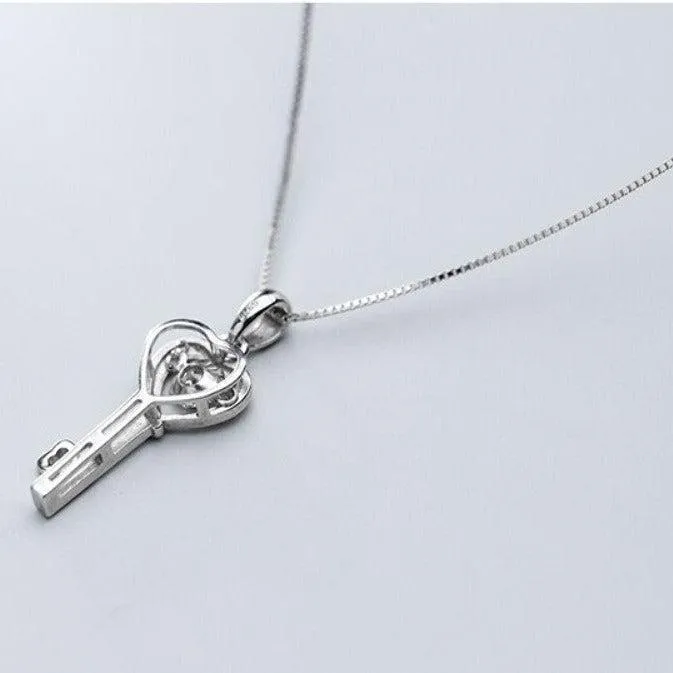 Hold The Key To My Heart Necklace