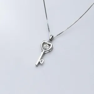 Hold The Key To My Heart Necklace