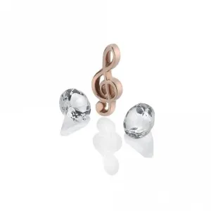 Hot Diamonds Anais Rose Gold Plated Treble Clef Charm AC123