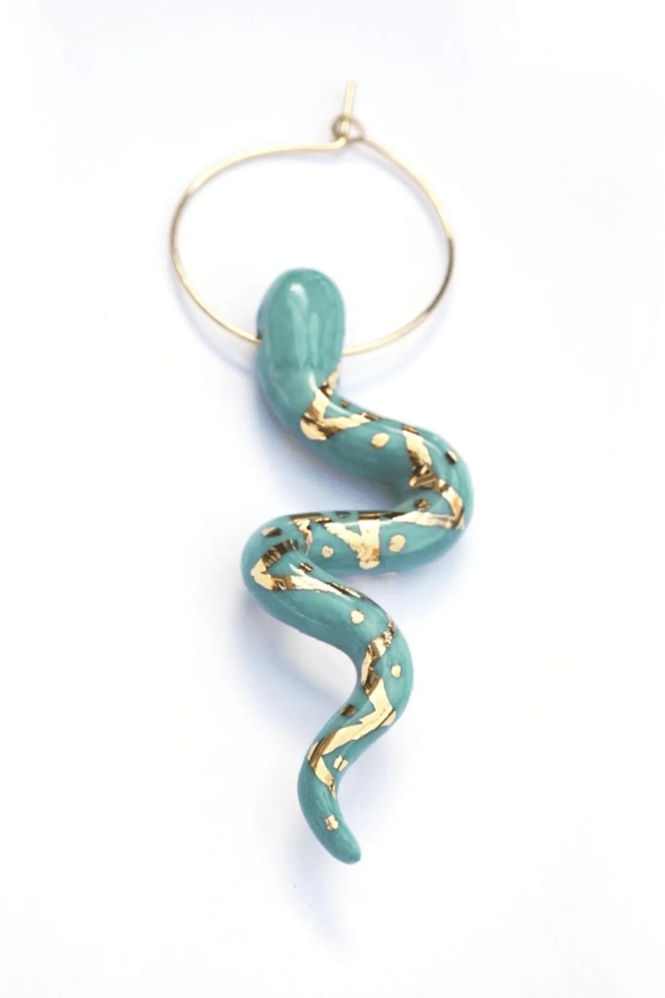 Ippolita Ferrari Serpente Hoop  - Jade
