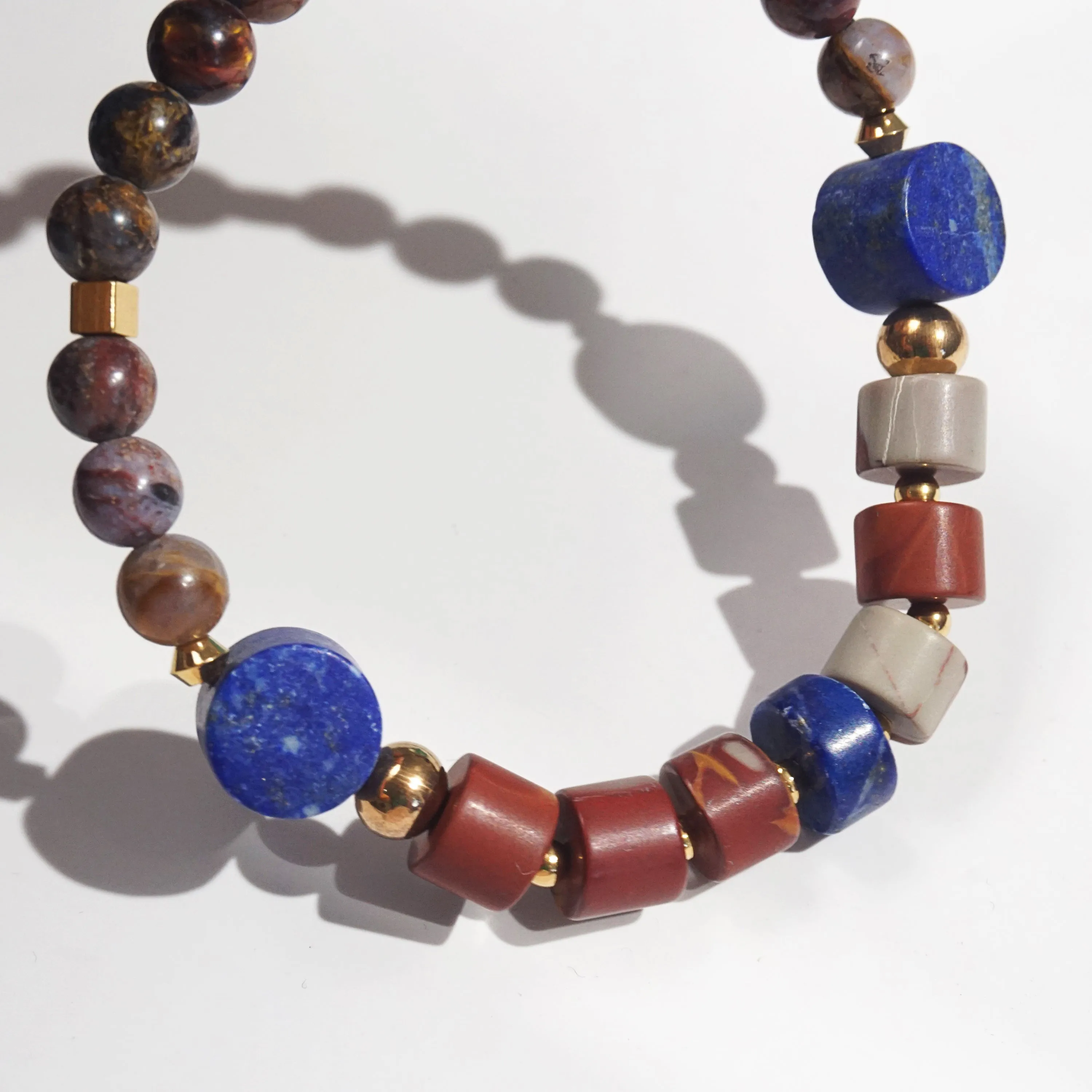 Jasper, Pietersite, and Lapis Lazuli