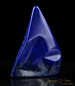 Lapis Lazuli & Pyrite Crystal Altar Stone A    