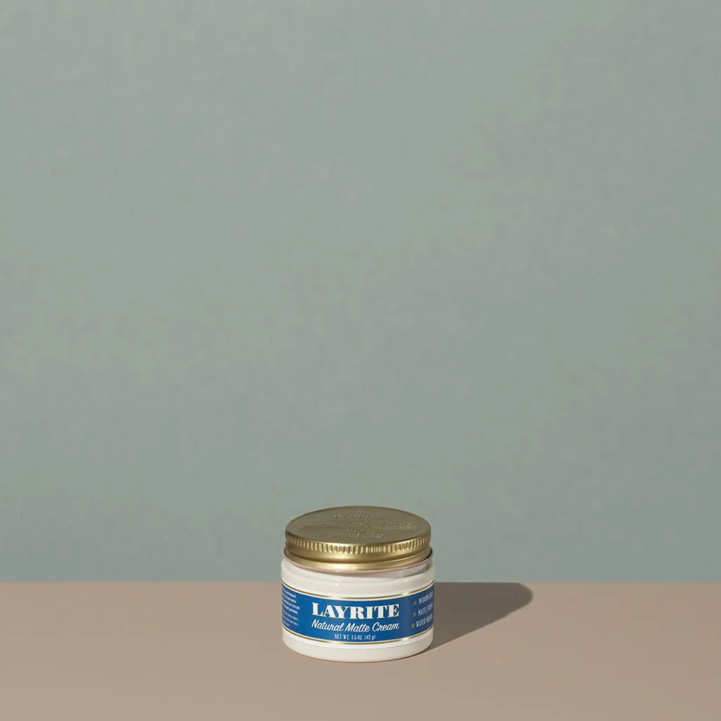 Layrite Matte Cream Medium Hold & Natural Finish