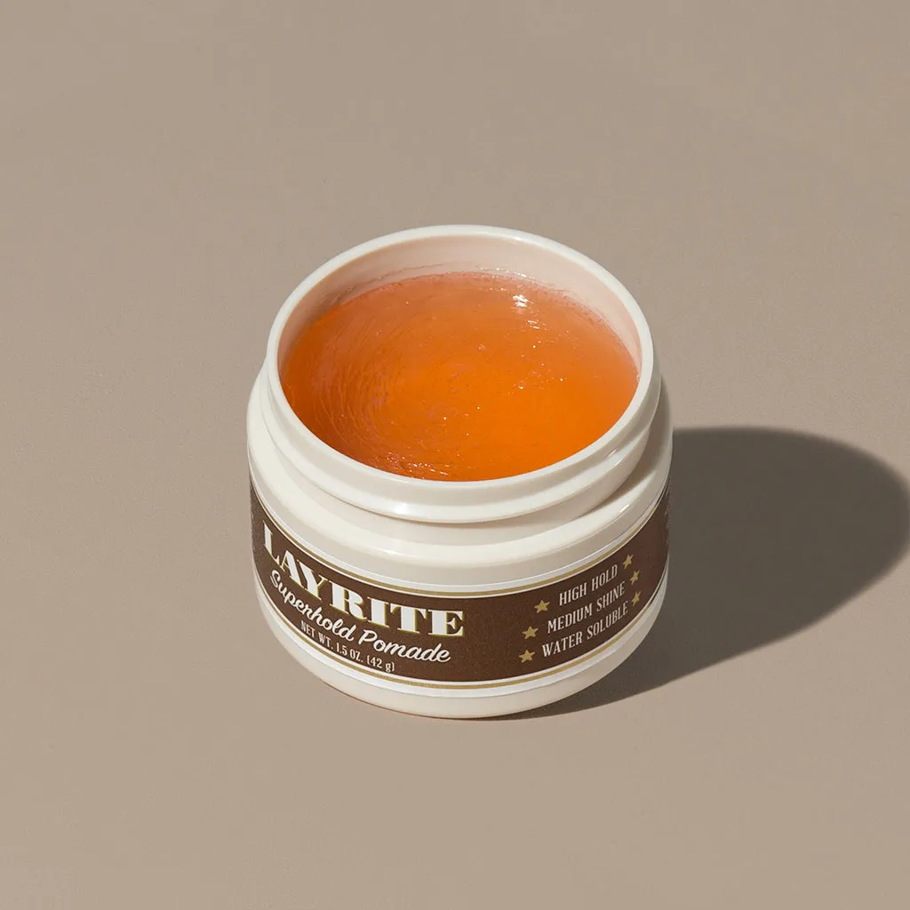 Layrite Superhold Pomade High Hold & Medium Shine