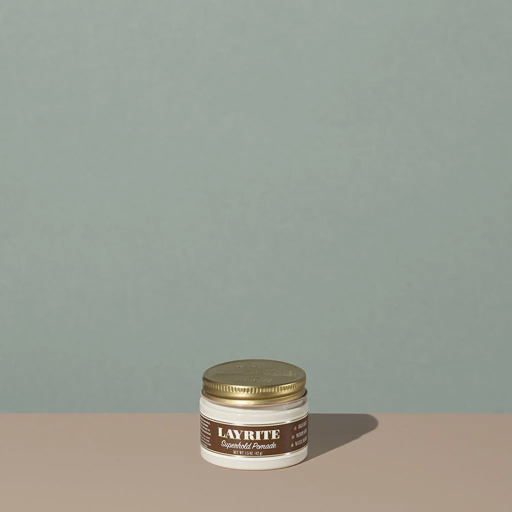 Layrite Superhold Pomade High Hold & Medium Shine