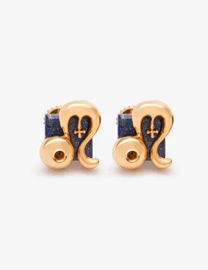 Leo Zodiac Studs