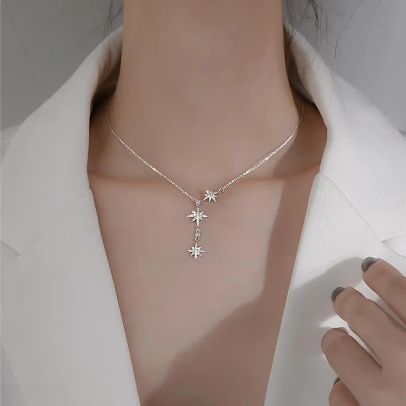 Meteor Chain Necklace Jewelry For Women Trendy Pendant Chain Necklace