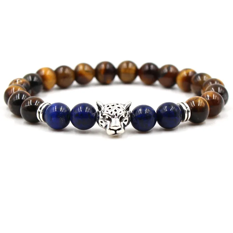 Natural stone tiger's eye lapis lazuli agate