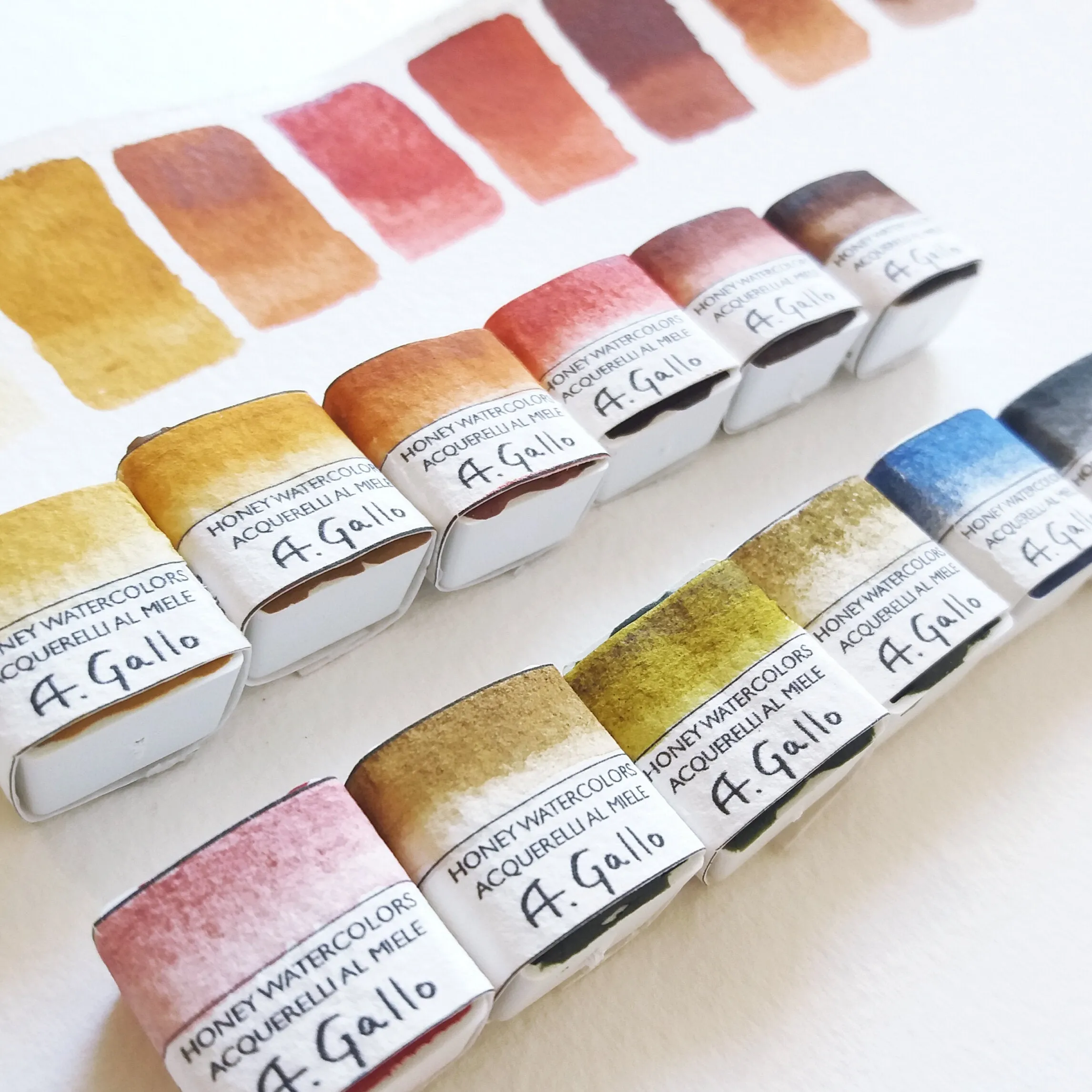 Naturale 2 - Handmade Watercolor Set