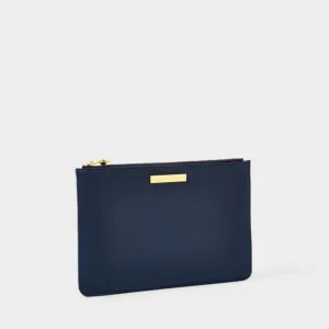 Navy Bridal Semi Precious Stone Pouch KLB2182