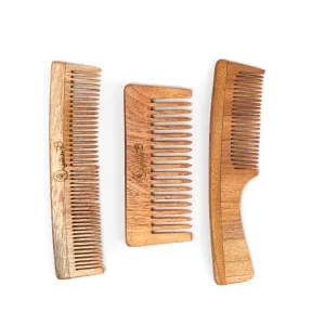 Neem Comb Combo set of 3