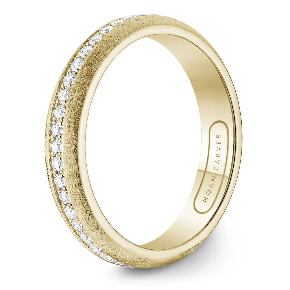 Noam Carver Anniversary/Eternity Diamond Wedding Ring in 14K Yellow Gold (0.63ctw)
