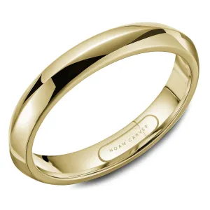 Noam Carver Classic Wedding Ring in 14K Yellow Gold