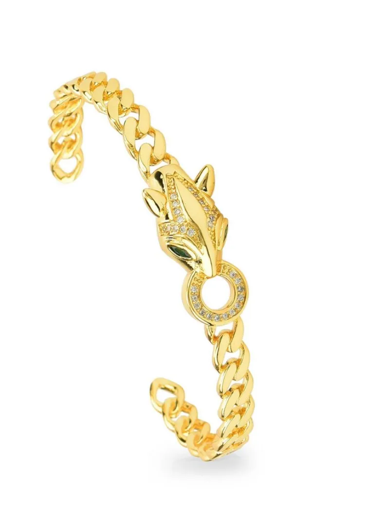 Panther Cuff Bracelet